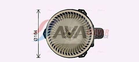 Вентилятор салону AURION 3.5 06-, CAMRY Ліфтбек 2.0-3.5 06-, VENZA (_V1_) 2.7 08-, LEXUS