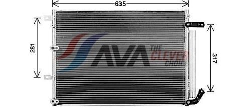 Радиатор кондиционера (Конденсатор) CHEROKEE 2.0 CRD 14-, 2.2 18-, 2.4 13-, 3.2 13- Радиатор кондиционера (Конденсатор) CHEROKEE 2.0 CRD 14-, 2.2 18-, 2.4 13-, 3.2 13-