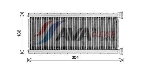 Радіатор опалення BERLINGO 1.2, 1.5 18-, C4 12-, OPEL, PEUGEOT, DS, VAUXHALL