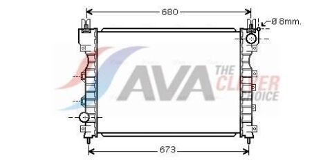 Радіатор охолодження Freelander 1.8/2.5 98-