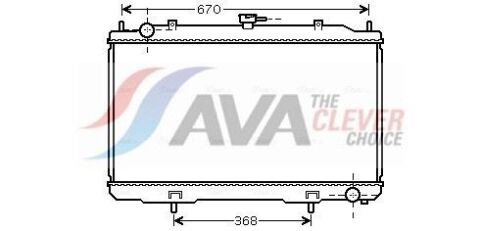 Радиатор охлаждения Maxima QX IV 2.0/3.0 00-
