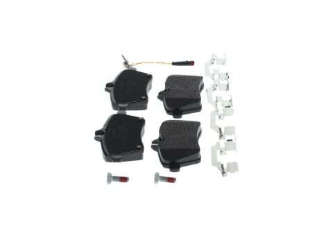 Тормозные колодки передн. (с пластинами для монтажа)