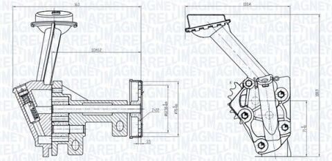Помпа масла Logan,Sandero,Duster,Kangoo 1.4/1.6 1,5dCi