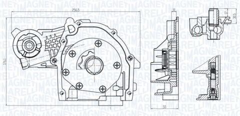 Помпа мастила 500 1.2 LPG 10-, ALBEA 1.4 07-09, DOBLO 1.4 05-, FORD KA (RU8) 1.2 08-16, OPEL COMBO Tour 1.4 12-, LANCIA, JEEP, ALFA ROMEO, ABARTH