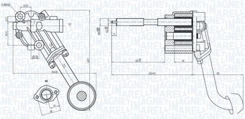 Помпа мастила 80 1.9,2.0 87- 100