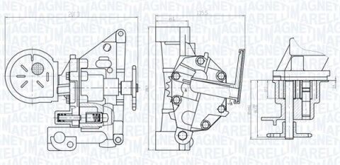 Насос смазки Berlingo,C2/3/4,Xsara,Peugeot 1007/206/307/308,Partner 1.6 96-
