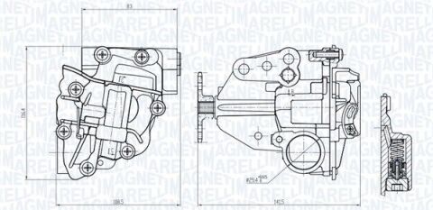 Насос смазки Master III, Opel Movano B, Nissan 2.3dCi