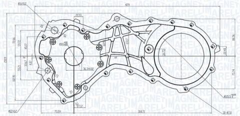 Помпа мастила Tourneo Connect 1,8TDCi -13, Mondeo 1,8TDCi -12,