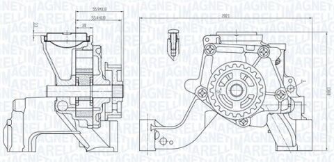 Помпа масла FORD 1.0 EcoBoost 12- Помпа масла FORD 1.0 EcoBoost 12-
