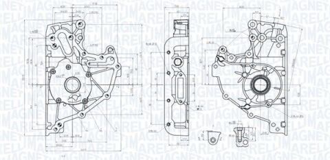 Помпа оливи VW 1.2TSI, 1.6 15-