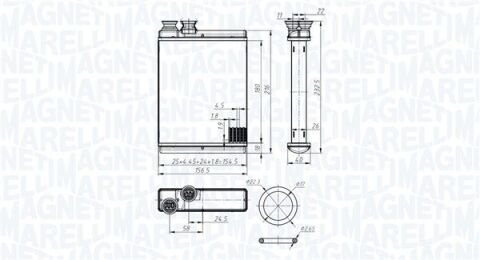 Радіатор опалення C3/C4/DS3 09-
