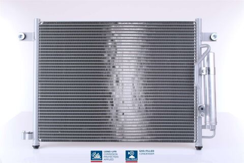 Радіатор кондиціонера (конденсатор) Aveo 02-