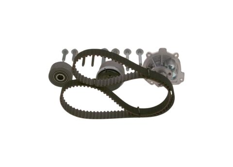 Комплект ГРМ (помпа + ремінь + 2 ролика + кріпл.) astra g, astra h 00-