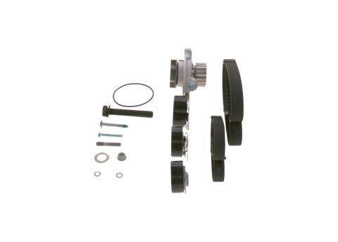 комплект. ГРМ. (2шт ГРМ + 3шт ролики + помпа + кріплення) vw lt, t4 2.5 tdi