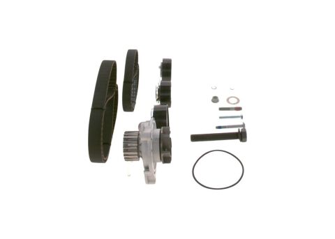 комплект. ГРМ. (2шт ГРМ + 3шт ролики + помпа + кріплення) vw lt, t4 2.5 tdi