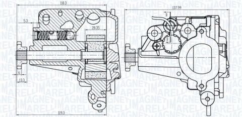 Насос смазки a/b-class 1,3 18-, renault 0,9-1,2 12-