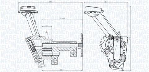 Помпа мастила captur,clio ii,iii,iv,duster,fluence,grand scenic ii,iii,kadjar,kangoo,laguna iii,megane ii,iii,db,nissan