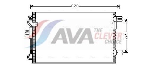 радіатор кондиціонера (конденсатор) grand voyager iv 2.8crd 04- радіатор кондиціонера (конденсатор) grand voyager iv 2.8crd 04-