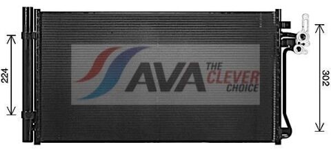 Радіатор кондиціонера (конденсатор) з осушувачем discovery sport 2.0 15-, range rover evoque 2.0 11- land Rover Радіатор кондиціонера (конденсатор) з осушувачем discovery sport 2.0 15-, range rover evoque 2.0 11- land Rover