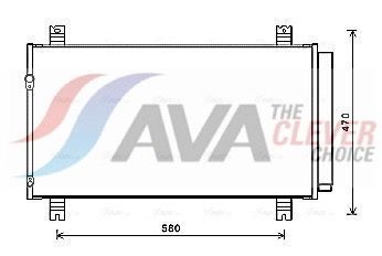 Радіатор кондиціонера (конденсатор) з осушувачем grandis 2.0 di-d 05-, 2.4 04- Mitsubishi Радіатор кондиціонера (конденсатор) з осушувачем grandis 2.0 di-d 05-, 2.4 04- Mitsubishi