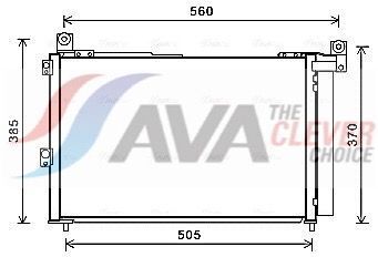 Радіатор кондиціонера (конденсатор) з осушувачем ranger 2.5 99-, mazda Ford