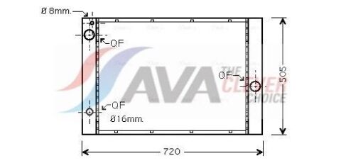 Радіатор охолодження 5 e60, 6 e63, 7 e65/66 2.0/4.4 Bmw