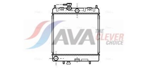 Радіатор охолодження micra ii 92- Nissan