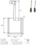 Щітки генератора (6/12/24V) (10x20.6x37) (вугільні), фото 4 - інтерент-магазин Auto-Mechanic