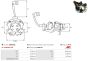 Щеткодержатель стартера Chrysler Gand Voyager/Jeep Cherokee/Wrangler 3.2/3.6 11-, фото 4 - интернет-магазин Auto-Mechanic