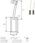 Щетки генератора (12V) (5x8x26.7) (угольные), фото 4 - интернет-магазин Auto-Mechanic