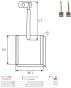 Щетки генератора (12V) (6.6x5.4x15) (угольные), фото 4 - интернет-магазин Auto-Mechanic