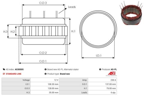 Обмотка генератора (статор) BMW 3 (F30/F80)/X5 (F15/F85)/X6 (F16/F86) 12-19 N57 D30 Обмотка генератора (статор) BMW 3 (F30/F80)/X5 (F15/F85)/X6 (F16/F86) 12-19 N57 D30