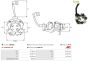 Щеткодержатель стартера Hyundai i10/i20/i30/ix20/Kia Rio 05-19, фото 4 - интернет-магазин Auto-Mechanic