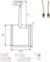 Щетки генератора (12V) (4.6x6.5x35) (угольные), фото 4 - интернет-магазин Auto-Mechanic