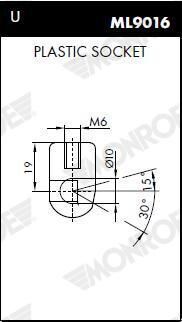 Амортизатор багажника