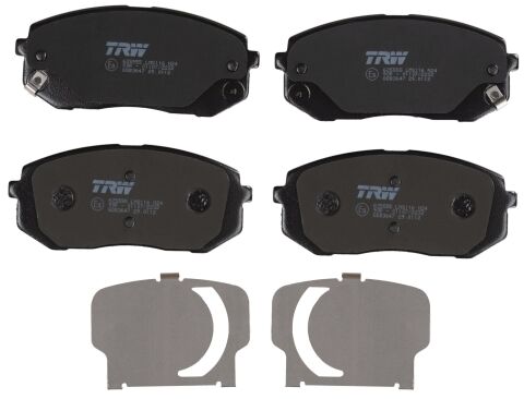 Комплект тормозных колодок из 4 шт. дисков