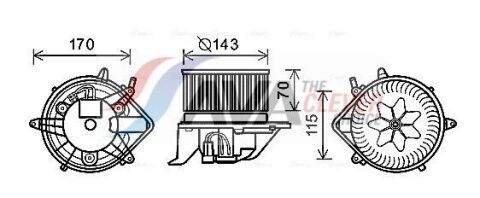 Вентилятор салона MINI MINI CLUBMAN (2008) 1.6 COOPER S Вентилятор салона MINI MINI CLUBMAN (2008) 1.6 COOPER S