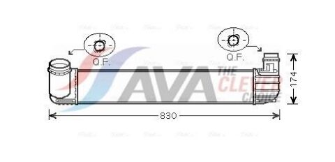 Інтеркулер RENAULT MEGANE (2009) 2.0 TCE Інтеркулер RENAULT MEGANE (2009) 2.0 TCE