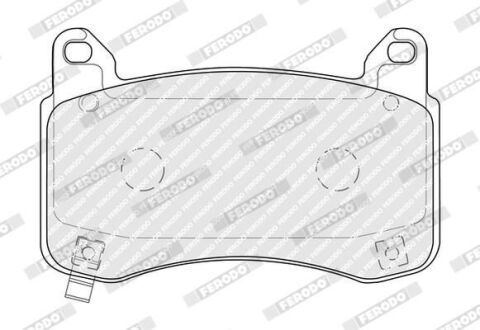 Колодки тормозные дисковые (комплект 4 шт) Колодки тормозные дисковые (комплект 4 шт)