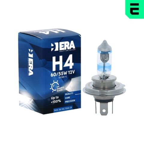 Лампа галогенна H4 12V 60/55W P43t +150 Лампа галогенна H4 12V 60/55W P43t +150