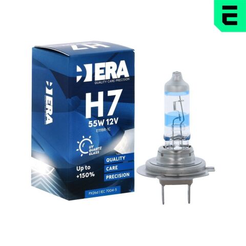 Лампа галогенна H7 12V 55W PX26d +150 Лампа галогенна H7 12V 55W PX26d +150