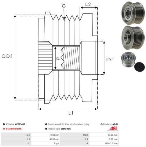 Муфта генератора
