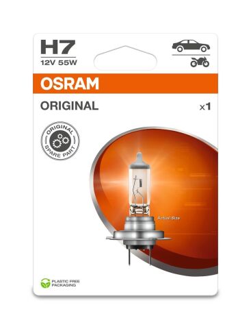 Лампа галогенна H7 12V 55W ORIGINAL
