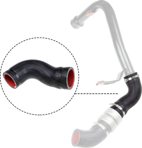 Патрубок интеркулера (L) Citroen Jumper/Peugeot Boxer 2.2HDi 11-