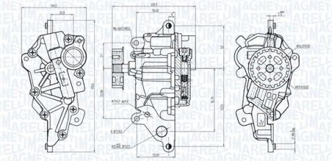 Насос масла ranger (tke) 2.0 ecoblue 4x4 18-, transit v363 2.0 ecoblue 16-