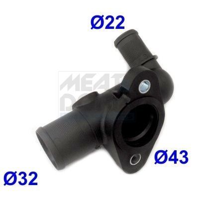 Фланець охолоджувальної рідини berlingo 96-