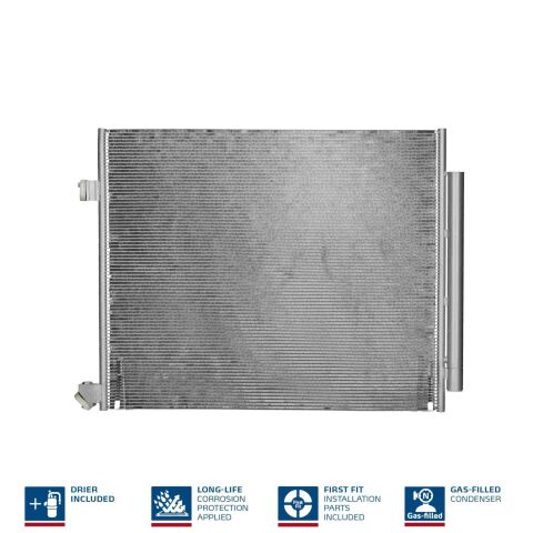 Радиатор кондиционера (конденсатор) g-class (w463), gle (v167), gle coupe (c167), gls (x167)