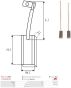 Вугільна щітка, генератор, фото 4 - інтерент-магазин Auto-Mechanic