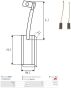 Вугільна щітка, генератор, фото 4 - интернет-магазин Auto-Mechanic