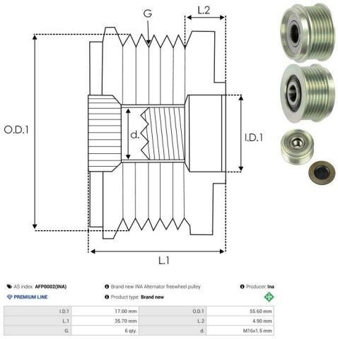 Механізм вільного ходу генератора Механізм вільного ходу генератора